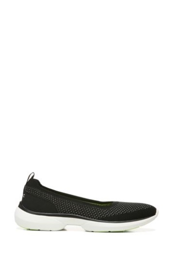 Vionic Kallie Schwarze Gestrickte Slip-on-Schuhe