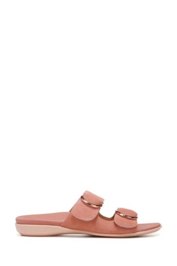Vionic Rote Corlee-Slider-Sandalen