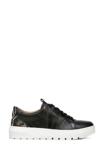 Vionic Simasa Schwarze Turnschuhe Zum Schnüren